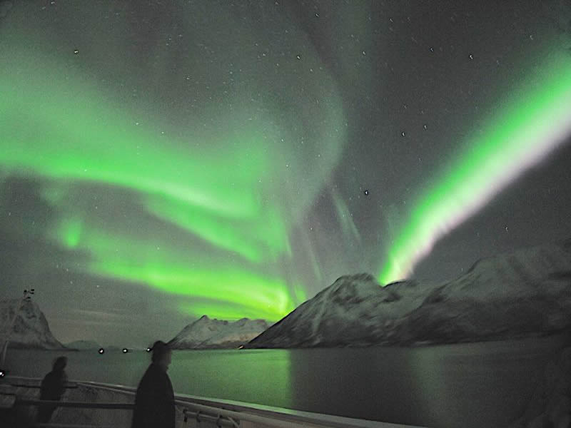 Noruega, aurora boreal